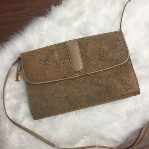 Vintage! Lisette Cork Crossbody Bag
